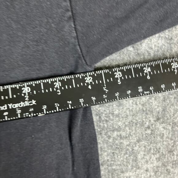 Bayside T-Shirt Mens XL Black Union Graphic Heavyweight  Pocket Tee - Picture 4 of 9